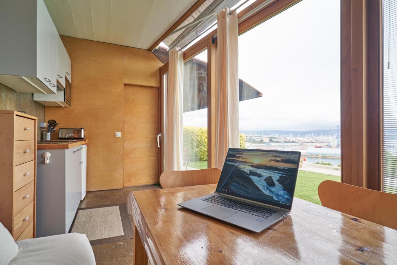 Apartamento Con Piscina Y Excelentes Vistas Ferrol Kültér fotó